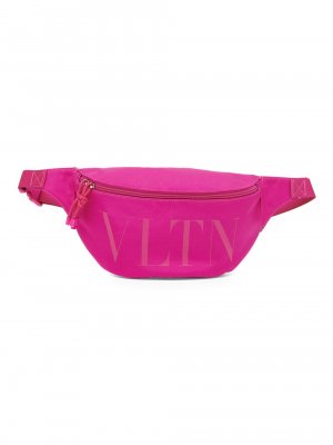 Поясная сумка-портфель из технического нейлона , розовый Valentino Garavani