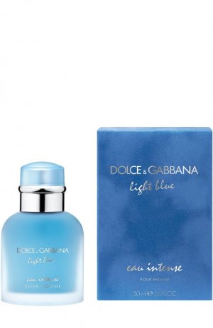 Парфюмерная вода Light Blue Intense Pour Homme (50ml) Dolce & Gabbana. Цвет: бесцветный