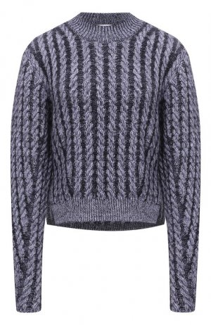 Шерстяной пуловер Chloé. Цвет: синий