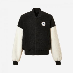 Куртка Fashion Fur Sherpa 10025206 A01 ЧЕРНЫЙ Converse