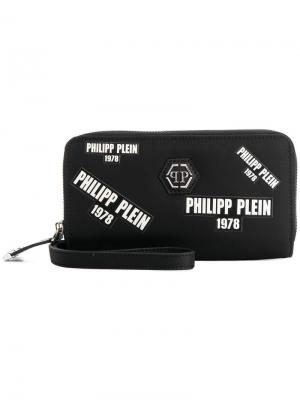 Кошелек PP1978 Philipp Plein. Цвет: черный