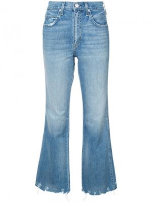 Широкие джинсы Bex Amo. Цвет: синий