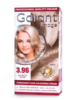 Cтойкая крем-краска для волос GALANT 3.96 перламутр, 125 мл., (Болгария) Image. Цвет: зеленый