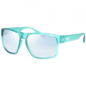 Солнцезащитные очки, квадратные, оправа: пластик, градиентные, зеленый Bench. Цвет: бирюзовый