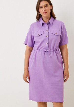 Платье BrandStoff. Цвет: фиолетовый
