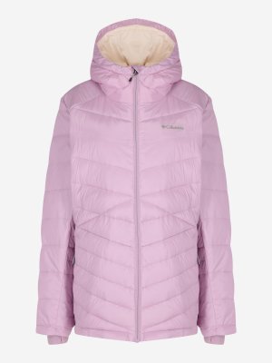 Куртка утепленная женская Joy Peak Hooded Jacket, Plus Size, Фиолетовый Columbia. Цвет: фиолетовый