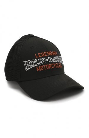 Бейсболка Genuine Motorclothes Harley-Davidson. Цвет: чёрный