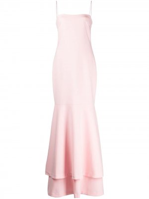 Платье Aurora с ярусной юбкой Likely. Цвет: розовый