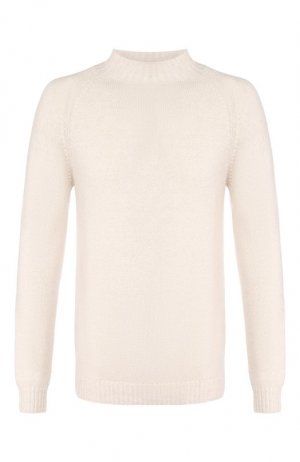 Кашемировый свитер Loro Piana. Цвет: кремовый