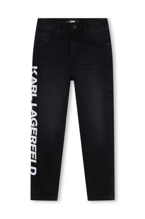 Детские джинсы Карла Лагерфельда , черный Karl Lagerfeld