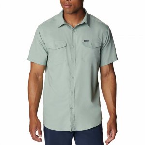 Рубашка с коротким рукавом Utilizer II Solid, зеленый Columbia