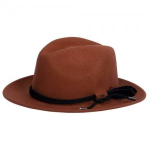 Шляпа федора BAILEY 70655BH LUND, размер 57. Цвет: оранжевый