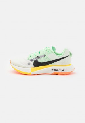 Кроссовки для бега по пересеченной местности ZOOMX ULTRAFLY TRAIL , цвет summit white/black/vapor green/laser orange/total orange Nike