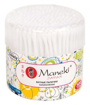 Мелочи для макияжа Ватные палочки Lovely 300 шт. Maneki