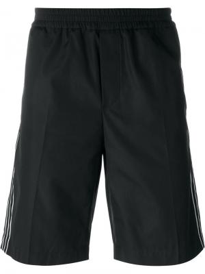 Спортивные брюки с полосками по бокам Nº21. Цвет: чёрный