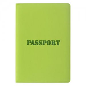 Обложка для паспорта, зеленый STAFF. Цвет: зеленый