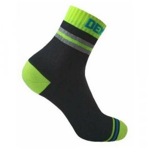 Носки , размер M, черный, зеленый DexShell. Цвет: черный/зеленый