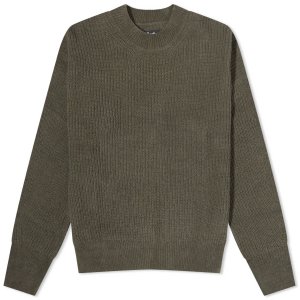 Джемпер International Melbourne Knitted, серо-зеленый Barbour. Цвет: зеленый