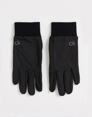 Черные зимние перчатки -Черный цвет Calvin Klein Golf