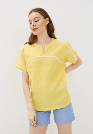 Блуза Gabriela. Цвет: желтый