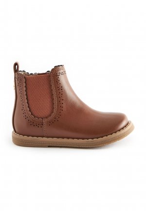 Туфли First Steps Chelsea Wide Fit G , цвет tan brown Next