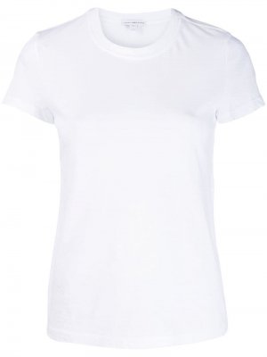 Классическая футболка с короткими рукавами James Perse. Цвет: белый