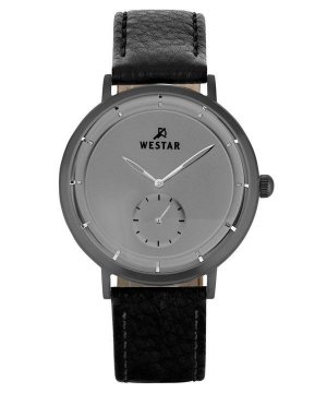 Profile Кожаный ремешок Кварцевые мужские часы с серым циферблатом 50246GGN106 Westar