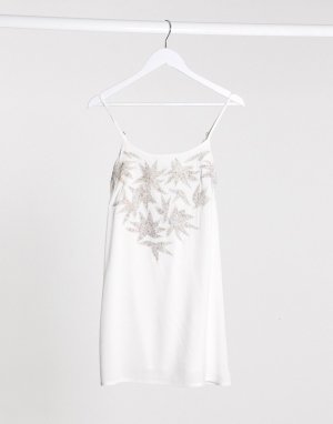 Белое платье мини -Белый Raga