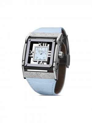 Наручные часы Furtif 37 мм Jorg Hysek. Цвет: синий