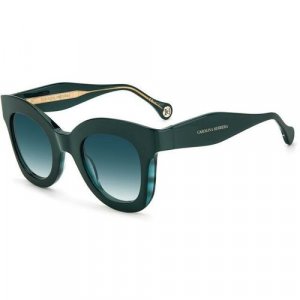 Солнцезащитные очки , зеленый CAROLINA HERRERA. Цвет: зеленый