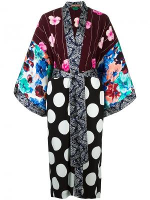 Накидка-кимоно с узором Duro Olowu. Цвет: многоцветный