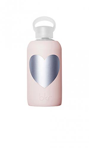 Бутылка для воды на 05 л silver tutu heart bkr. Цвет: румянец