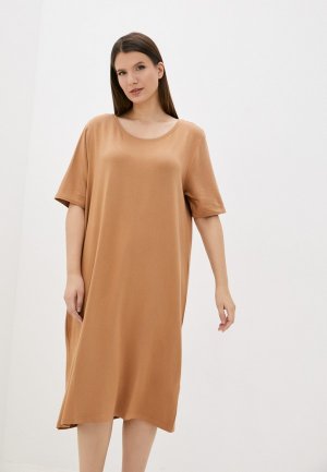 Платье домашнее Hays. Цвет: коричневый