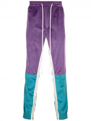 Gods Masterful Children бархатные брюки в стиле ретро God's. Цвет: фиолетовый
