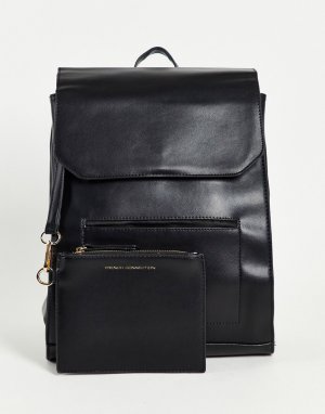 Черный рюкзак -Черный цвет French Connection