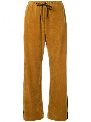 Вельветовые спортивные брюки G.V.G.V.. Цвет: коричневый