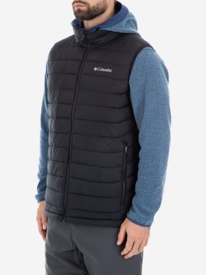 Жилет утепленный мужской Powder Lite Vest, Черный Columbia. Цвет: черный