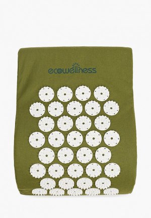 Подушка для медитации Ecowellness. Цвет: зеленый