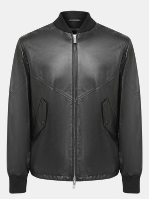 Кожаные куртки Armani Exchange. Цвет: черный