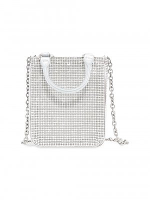 Сумка-тоут Mini Crystal Chainmail Judith Leiber Couture