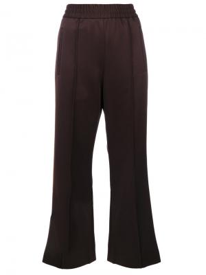 Укороченные спортивные брюки Marc Jacobs. Цвет: коричневый
