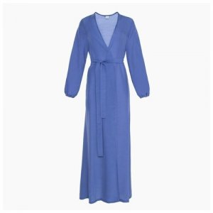 Пляжное платье , размер 42-44, синий Minaku. Цвет: бежевый