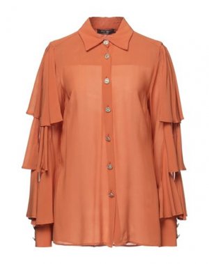 Pубашка W LES FEMMES by BABYLON. Цвет: ржаво-коричневый