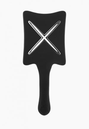 Расческа ikoo paddle X pops beluga black. Цвет: черный