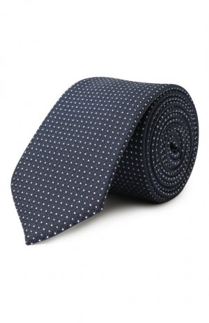 Шелковый галстук Dal Lago. Цвет: синий