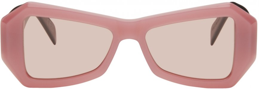 Розово-бордовые солнцезащитные очки Tempio Retrosuperfuture