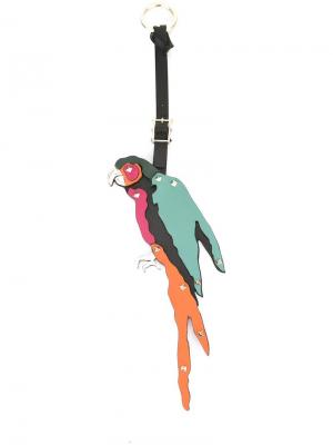 Брелок Garavani в форме попугая Valentino. Цвет: многоцветный