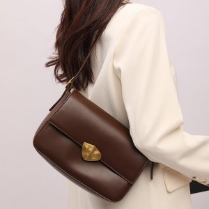 Нишевый дизайн, ретро-багетная сумка, сумка для подмышек, женская французская через плечо, модная VIA ROMA