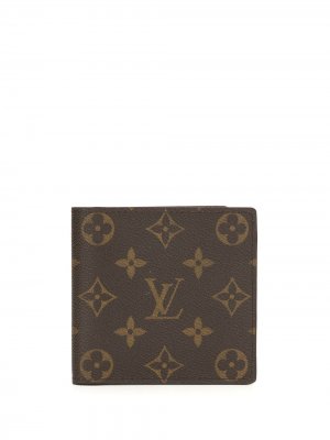 Бумажник Marco 2008-го года Louis Vuitton. Цвет: коричневый