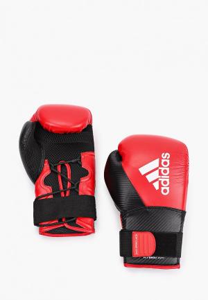 Перчатки боксерские adidas Combat HYBRID 250 DUO SPEED LACE. Цвет: красный